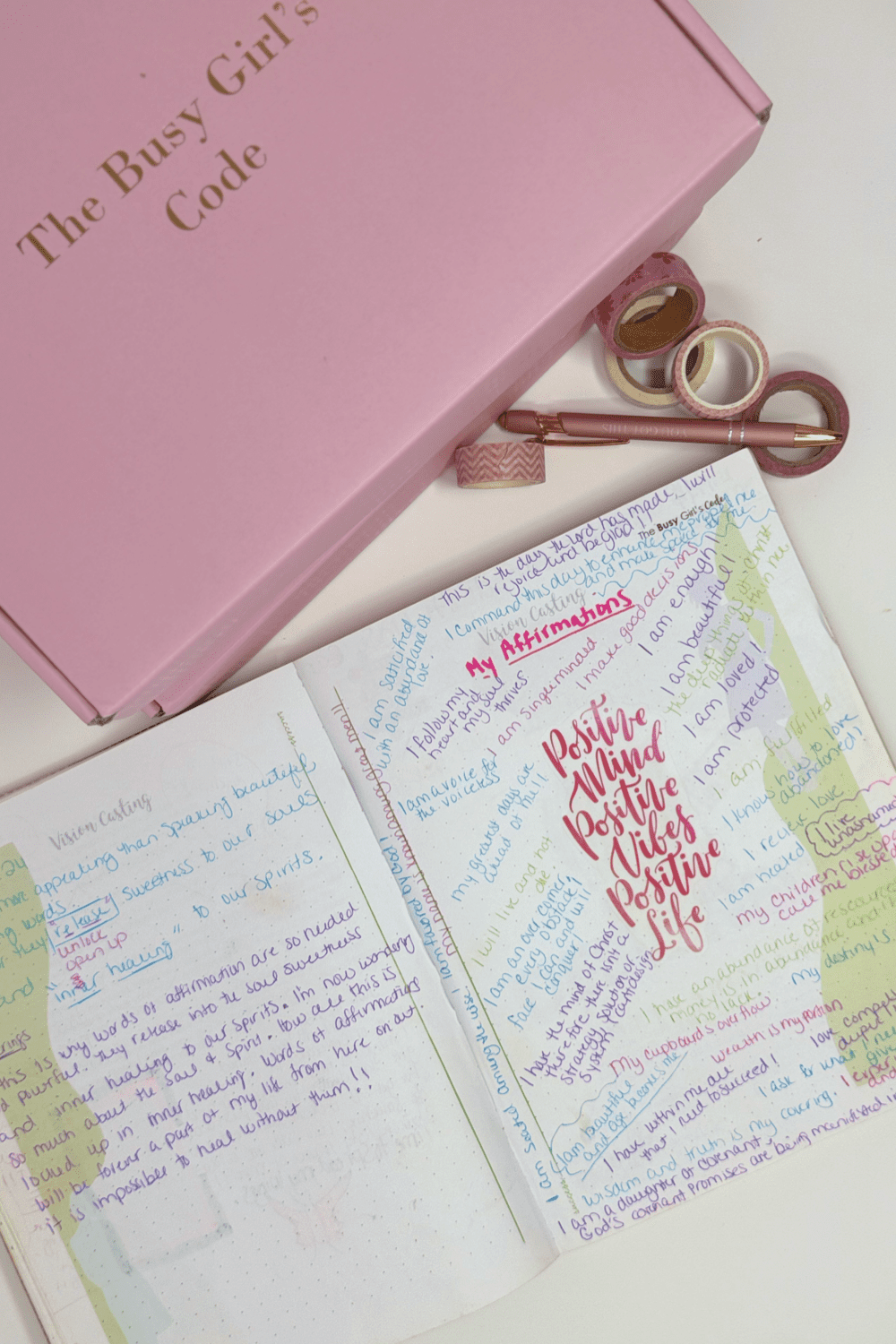 Guided success journal for women