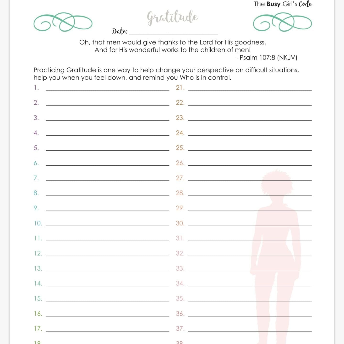 Guided success journal for women