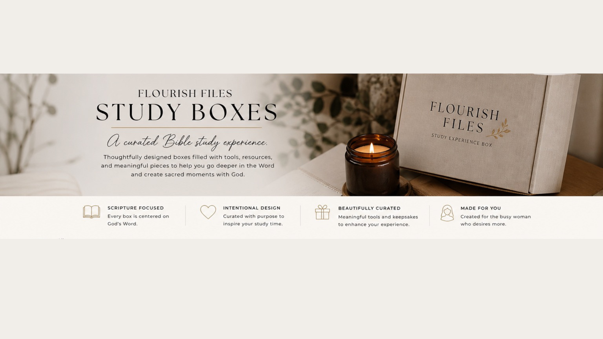 Flourish Files Study Boxes