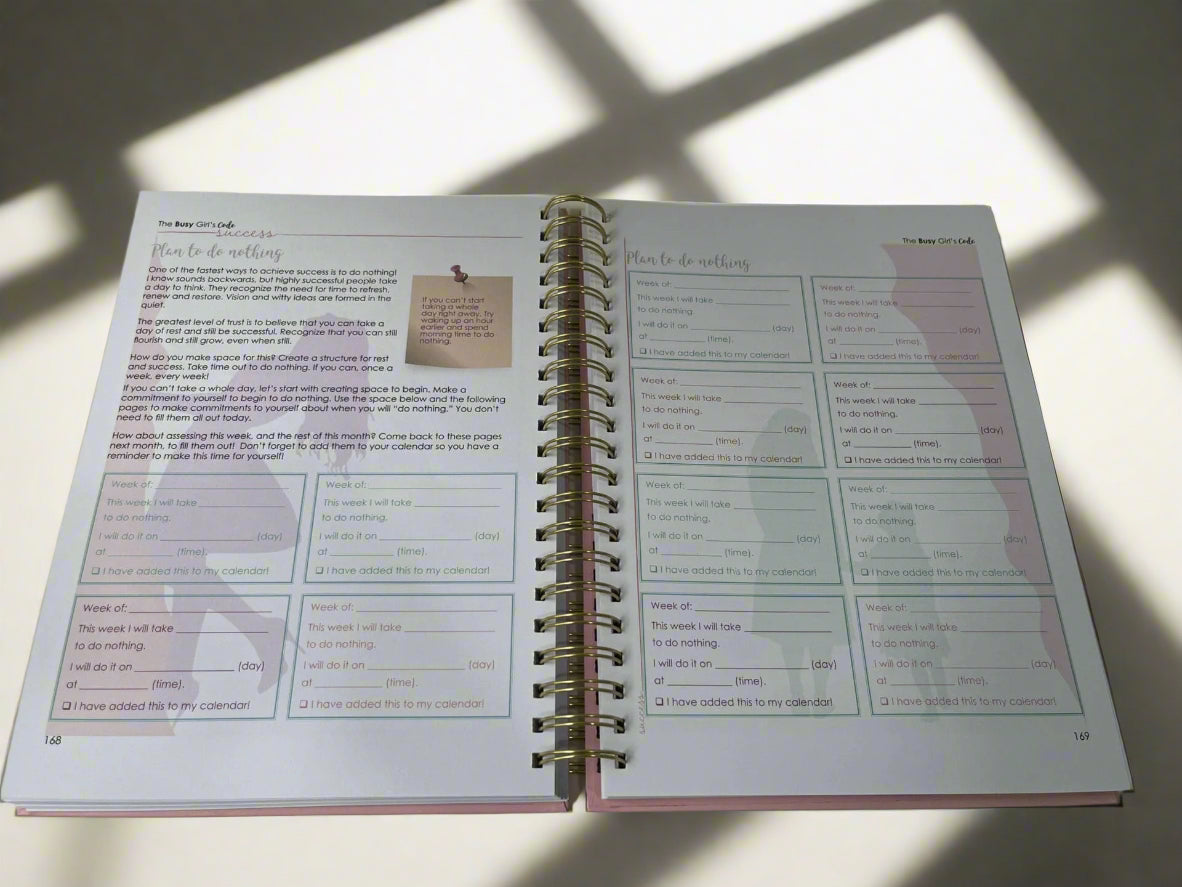 Guided success journal for women